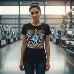 Black Tee – Wizard Holding Universe “Vacuum: Heaven on Earth”