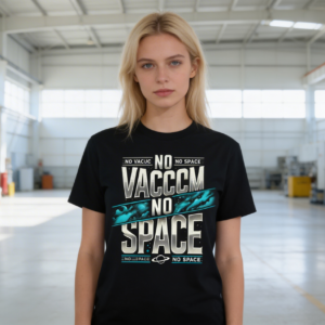 Black Tee – “No Vacuum No Space”(galaxy streak)